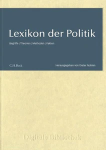 Lexikon Der Politik / Begriffe Theorien Faits / CD Digitale Bibliothek Numéro 79 - Photo 1/1
