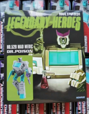 New In Stock Newage H52B Poison Ratchet Shattered Glass Version Action Figure - Image 1 of 4