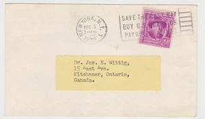 TurtlesTradingPost- New York - NY, NY 1959- Savings Bonds Slogan- Stamp Co Card - Picture 1 of 2