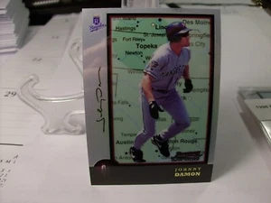 1998 Bowman Chrome International #65 - Johnny Damon - Kansas City Royals 98-148 - Foto 1 di 2