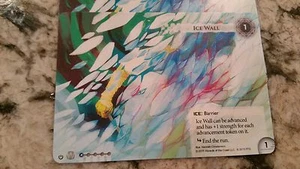 Android Netrunner x3 Ice Wall Alt Art Promo Cards - Winter 2015 - Picture 1 of 3