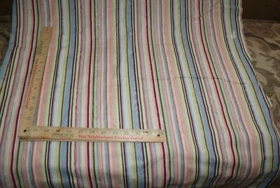 Tela de algodón a rayas Moire Look costura artesanal NUEVA 36" X 52" W envío rápido  Foto 1 de 2