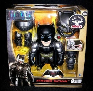 ARMORED BATMAN VS SUPERMAN Action Figure DC Comic Book Movie Die Cast Metal M11 - Picture 1 of 5