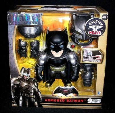 ARMORED BATMAN VS SUPERMAN Action Figure DC Comic Book Movie Die Cast Metal M11 - Image 1 of 4