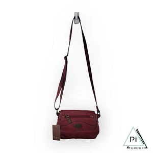 Cartera Cartera Born Concept Rojo Granate BOC Vinilo y Poliéster Hecha en China - Imagen 1 de 12