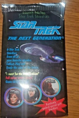 Star Trek The Next Generation Star Discs, Unpunched Sealed for pog game - Image 1 of 4