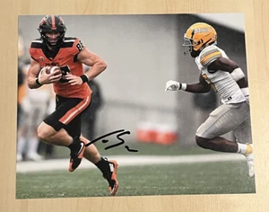 LUKE MUSGRAVE SIGNED 8x10 PHOTO OREGON STATE BEAVERS STAR AUTOGRAPHED COA - Picture 1 of 1