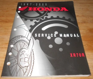 HONDA XR70 MECHANICS SERVICE REPAIR MANUAL, BOOK 1997-2000, 61GCF03 - Picture 1 of 3
