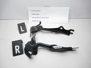 2004-2009 Mazda 3 Left and Right Side Hood Hinges BR5G-52-410B OEM - Picture 1 of 5