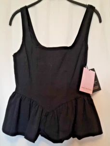 avec les filles girls dress black msrp $190 small NWT - Picture 1 of 5