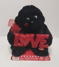Dan Dee Collector's Choice Valentine's Singing Love Ape Sings READ DESCRIPTION 