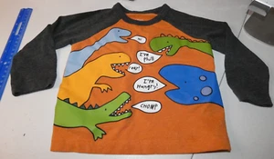 Falls Creek 12M Dinosaurier Langarmshirt - Orange - Top Zustand - Bild 1 von 3