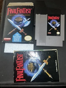 Final Fantasy 1990 Nintendo NES komplett im Karton CIB Handbuch schöner Zustand - Bild 1 von 8