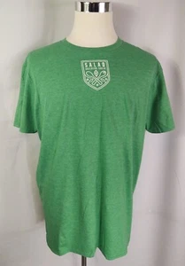 Size XL Green Short Sleeve T Shirt  Panera Bread Salad Builders Guild Mix Master - Picture 1 of 21
