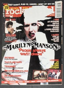 Rock Sound Magazine #48 2003 Marilyn Manson Staind Corey Taylor Funeral Friend - Imagen 1 de 7