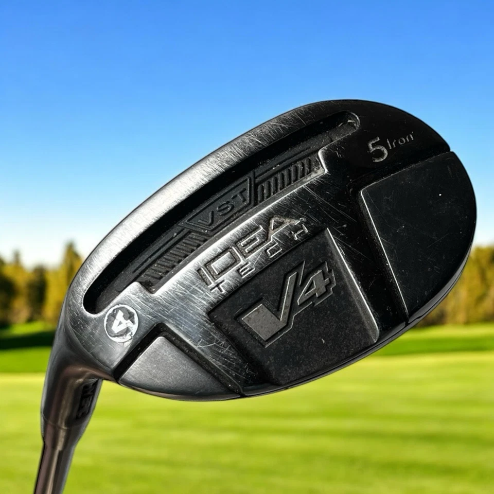 Adams V4 Idea Tech VST 5 iron hybrid Senior Lite Graphite Left Golf Club *Read - Image 1 of 4