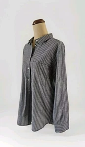 Marco Polo Blouse Size 12 Striped - Picture 1 of 15