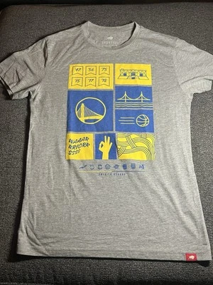 Camiseta gris Sportiqe NBA Golden State Warriors 6 Time Champs para hombre M Foto 1 de 4