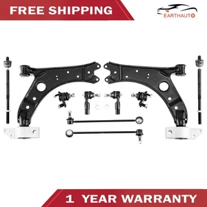 Kit de rótulas de brazos de control inferiores delanteros de 10 piezas para Jetta Golf Eos GTI A3 Quattro - Imagen 1 de 16