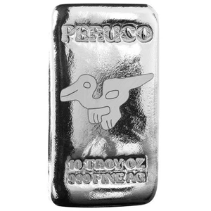 10 oz Silver Bar PERUCO - The Macaw .999 Silver Bullion Bar #A711 - Picture 1 of 5