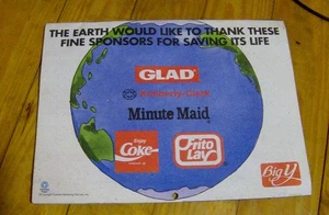 Vintage 1992 BIG Y Lebensmittelgeschäft KALENDER Erdjahr SUPERMARKT Gutscheine unbenutzt - Bild 1 von 3