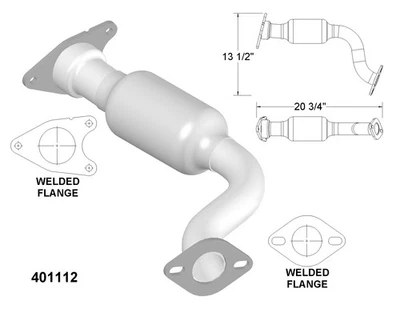Catalytic Converter for 1999-2002 Mercury Cougar 2.5L V6 GAS DOHC - Изображение 1 из 2