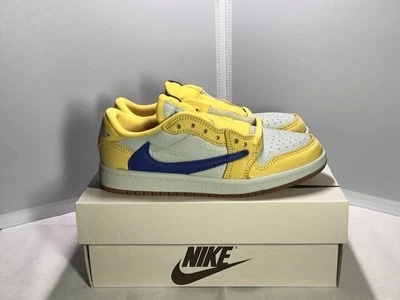 Travis Scott x Air Jordan 1 Low OG SP PS “Canary” - Imagem 1 de 4