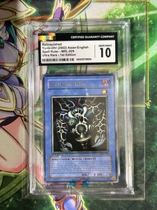 Yu Gi Oh Spell Ruler RELINQUISHED 1st Edition Ultra Rare English #MRL-029 CGC 10 - Picture 1 of 2