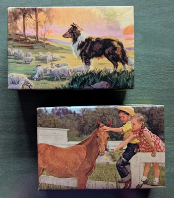 2 rompecabezas en miniatura Tuco vintage - SEGURAMENTE GUARDADOS, CONOCIÉNDOSE Foto 1 de 3