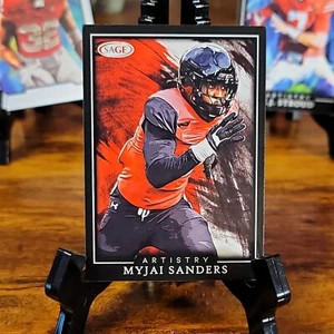 MYJAI SANDERS 2022 Sage Artistry Football #24 Cincinnati - Picture 1 of 4