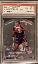 2000 Ultra WNBA Tangela Smith PSA 8 Platinum Medallion 14/50 Pop 1