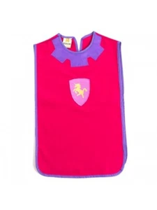 Pink & Purple Knight Tunic Tabard Kids Small Medieval Costume Renaissance New - Picture 1 of 4
