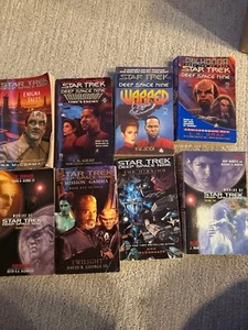 Lot of Star Trek Deep Space Time Paperback Books 8 Books Total - Picture 1 of 5
