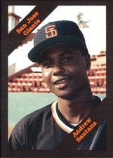 1989 San Jose Giants Cal League Cards #226 Andrew Santana