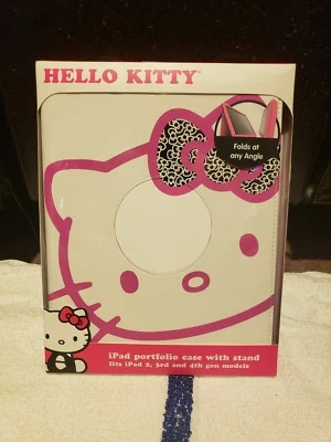 Hello Kitty iPad Portfolio Case with Stand - iPad 2, 3, 4 - BRAND NEW / RX3A/30 - Image 1 of 2