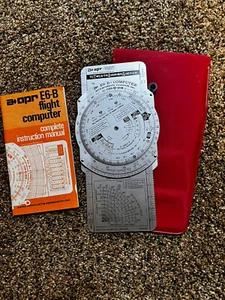 APR E6-B Flight Computer Complete Instruction Manual Aero Products + Case - EXC - Picture 1 of 4