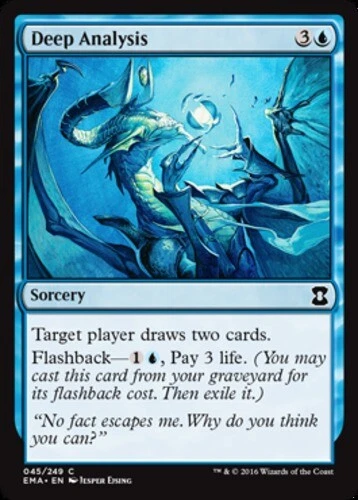 x1 Deep Analysis - Eternal Masters - NM - MTG - Image 1 of 1