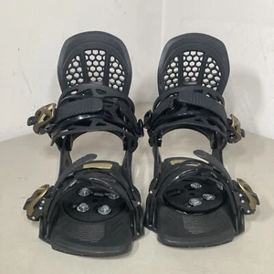 Attacchi unisex Chamonix Lognan attacchi snowboard nero taglia M - Foto 1 di 12