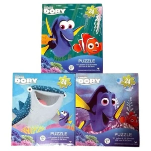 3 Disney Pixar Finding Dory Jigsaw Puzzle Set 24 Pieces Nemo 10.3x9.1" NEW - Picture 1 of 3
