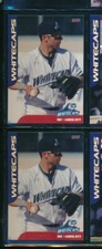 Lot (2) 2007 Choice #19 Louis Ott West Michigan Whitecaps (BY37) SWSW6