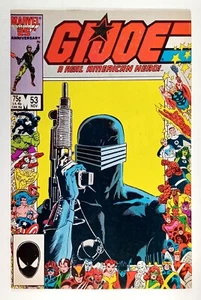 GI Joe A Real American Hero #53 KEY (1986) Marvel Comics - Picture 1 of 2