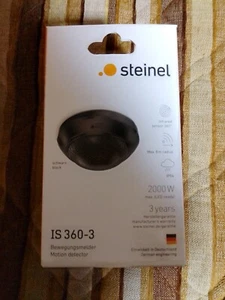 Bewegungsmelder Steinel Aufputz IS 360-3 Sensor 360 Grad außen & innen weiß - Bild 1 von 2
