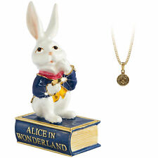 Secret Treasures from Arora Design-Alice in Wonderland  White Rabbit trinket box