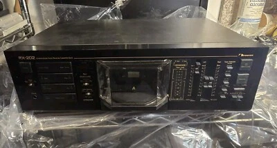 Nakamichi RX-202 Cassete Deck Uni-Directional Auto-Reverse W/ New Belts Cleaned - Image 1 of 4