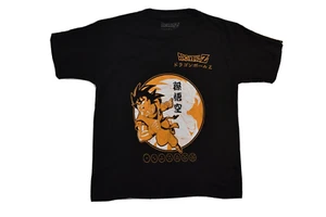 Dragon Ball Z Boys Goku Anime Black T-Shirt New S, L, XL - Picture 1 of 5
