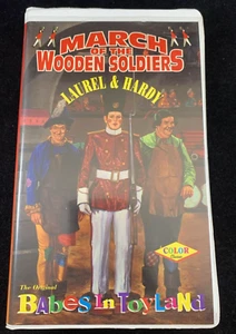 March of the Wooden Soldiers VHS 1991 Laurel & Hardy Babes in Toyland - Picture 1 of 4
