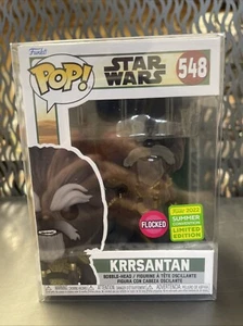 Funko Pop Star Wars Krrsantan 548 Flocked GameStop Summer Convention 2022 A26 - Picture 1 of 7