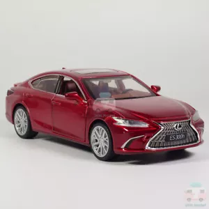 1:35 Lexus ES300h Model Car Alloy Diecast Toy Vehicle Collection Kids Gift Red - Picture 1 of 12