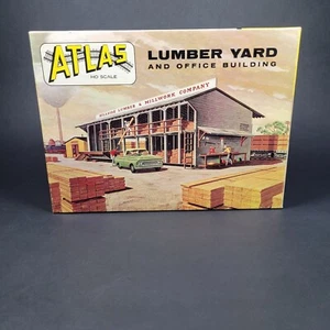 HO Atlas Lumber Yard And Office Building Kit #750-249 BOX ONLY - Picture 1 of 5