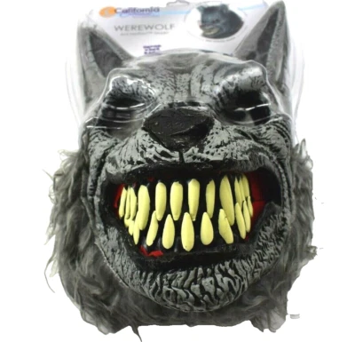 California Costumes 60305 Motion Werewolf Ani-Motion Mask Adults Teens One Size  - Image 1 of 4